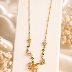 bow necklace