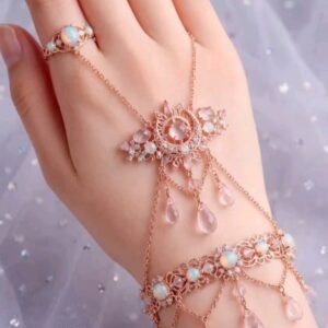 Celestial Hand Chain Bracelet